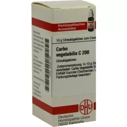 CARBO VEGETABILIS C 200 kugler, 10 g