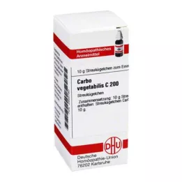 CARBO VEGETABILIS C 200 kugler, 10 g