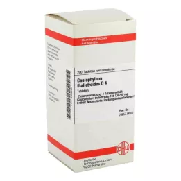 CAULOPHYLLUM THALICTROIDES D 4 tabletter, 200 kapsler