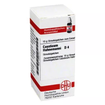CAUSTICUM HAHNEMANNI D 4 kugler, 10 g