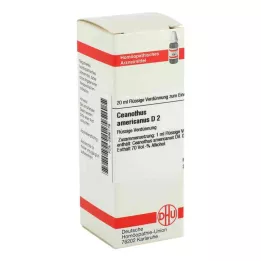 CEANOTHUS AMERICANUS D 2 fortynding, 20 ml