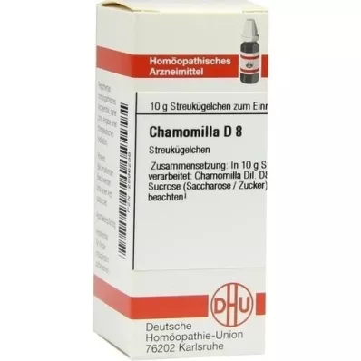CHAMOMILLA D 8 kugler, 10 g
