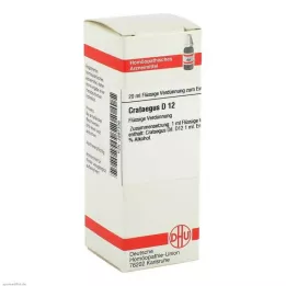 CRATAEGUS D 12 fortynding, 20 ml