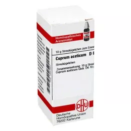 CUPRUM ACETICUM D 6 kugler, 10 g
