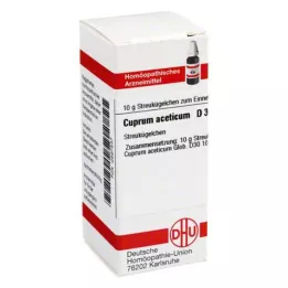 CUPRUM ACETICUM D 30 kugler, 10 g