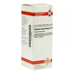 CUPRUM ARSENICOSUM D 6 fortynding, 20 ml