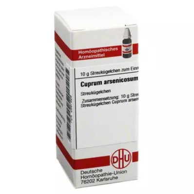 CUPRUM ARSENICOSUM D 12 kugler, 10 g