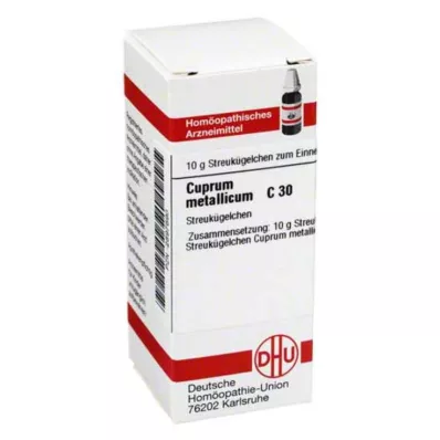 CUPRUM METALLICUM C 30 kugler, 10 g