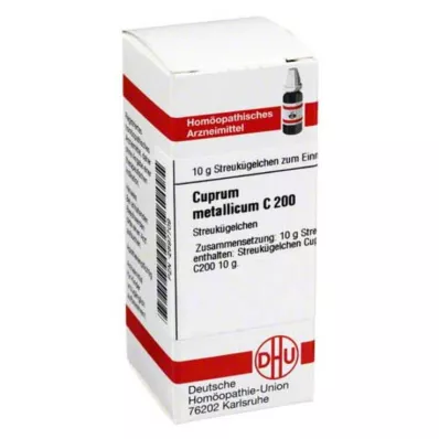CUPRUM METALLICUM C 200 kugler, 10 g