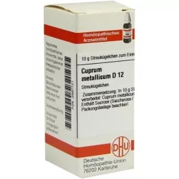 CUPRUM METALLICUM D 12 kugler, 10 g