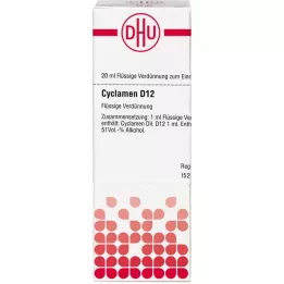 CYCLAMEN D 12 fortynding, 20 ml