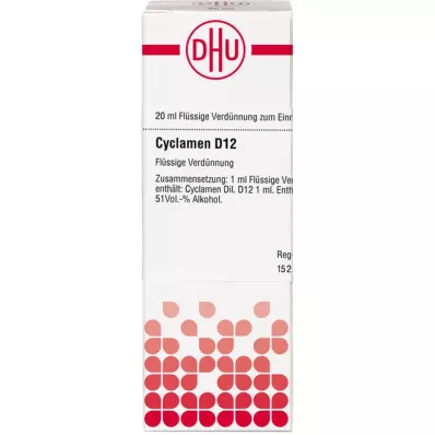 CYCLAMEN D 12 fortynding, 20 ml