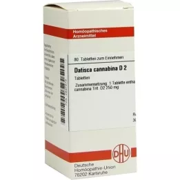 DATISCA cannabina D 2 tabletter, 80 stk