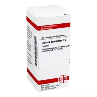 DATISCA cannabina D 2 tabletter, 80 stk DATISCA cannabina D 2 tabletter, 80 stk