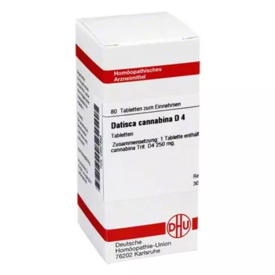 DATISCA cannabina D 4 tabletter, 80 stk DATISCA cannabina D 4 tabletter, 80 stk