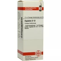 DIGITALIS D 12 fortynding, 20 ml