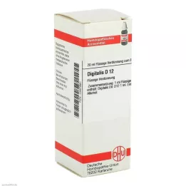 DIGITALIS D 12 fortynding, 20 ml