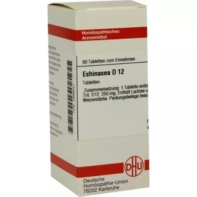 ECHINACEA HAB D 12 tabletter, 80 kapsler