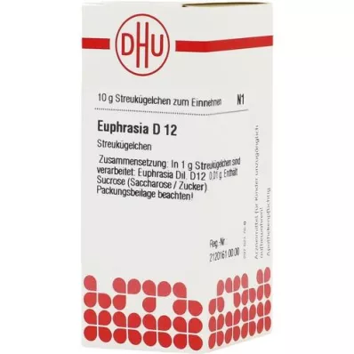 EUPHRASIA D 12 kugler, 10 g