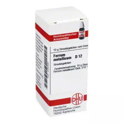 FERRUM METALLICUM D 12 kugler, 10 g