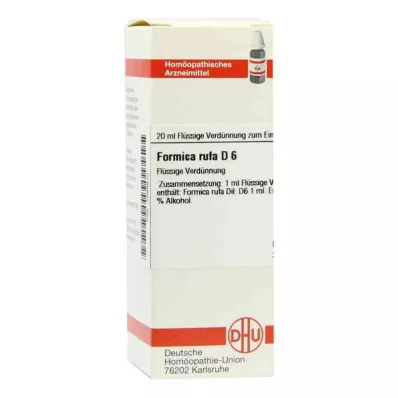 FORMICA RUFA D 6 fortynding, 20 ml
