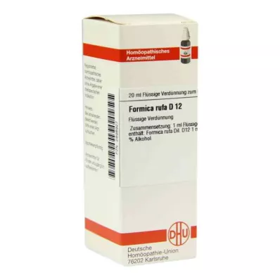 FORMICA RUFA D 12 fortynding, 20 ml