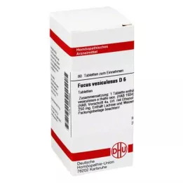 FUCUS VESICULOSUS D 6 tabletter, 80 kapsler
