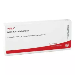 ACONITUM E tubere D 4 ampuller, 10X1 ml