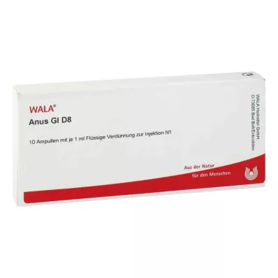ANUS GL D 8 ampuller, 10X1 ml ANUS GL D 8 ampuller, 10X1 ml
