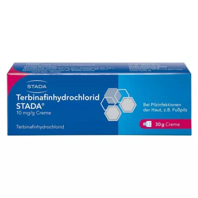 TERBINAFINHYDROCHLORID STADA 10 mg/g creme, 30 g TERBINAFINHYDROCHLORID STADA 10 mg/g creme, 30 g