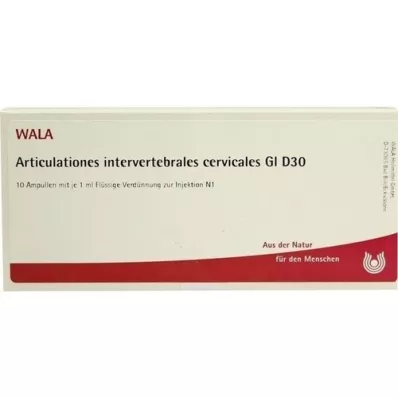 ARTICULATIONES intervertebral.cerv.GL D 30 amp, 10X1 ml