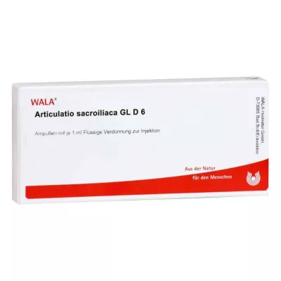 ARTICULATIO sacroiliaca GL D 6 ampuller, 10X1 ml