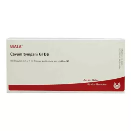 CAVUM tympani GL D 6 ampuller, 10X1 ml