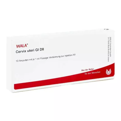 CERVIX uteri GL D 8 ampuller, 10X1 ml