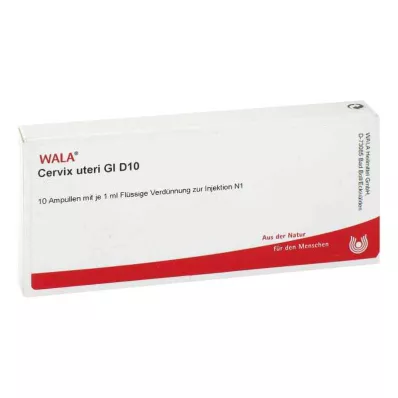 CERVIX uteri GL D 10 ampuller, 10X1 ml CERVIX uteri GL D 10 ampuller, 10X1 ml