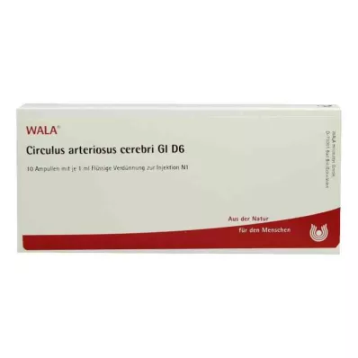 CIRCULUS arteriosus cerebri GL D 6 ampuller, 10X1 ml