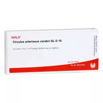 CIRCULUS arteriosus cerebri GL D 10 ampuller, 10X1 ml