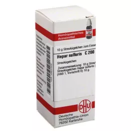 HEPAR SULFURIS C 200 kugler, 10 g
