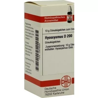 HYOSCYAMUS D 200 kugler, 10 g