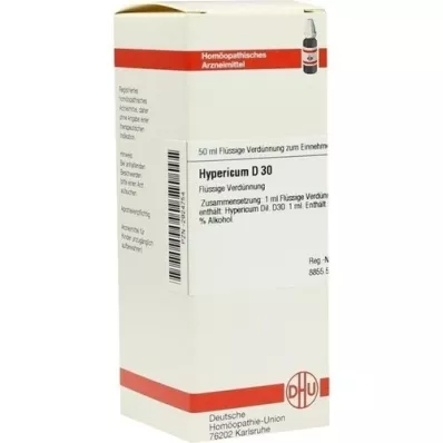 HYPERICUM D 30 fortynding, 50 ml