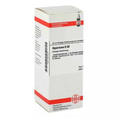 HYPERICUM D 30 fortynding, 50 ml