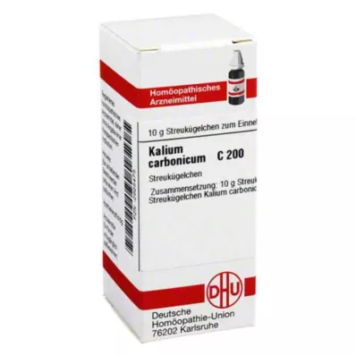 KALIUM CARBONICUM C 200 kugler, 10 g