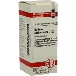 KALIUM CARBONICUM D 12 kugler, 10 g