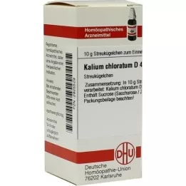 KALIUM CHLORATUM D 4 kugler, 10 g