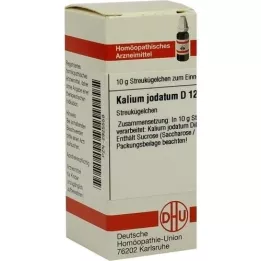 KALIUM JODATUM D 12 kugler, 10 g