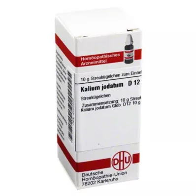KALIUM JODATUM D 12 kugler, 10 g