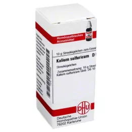 KALIUM SULFURICUM D 6 kugler, 10 g
