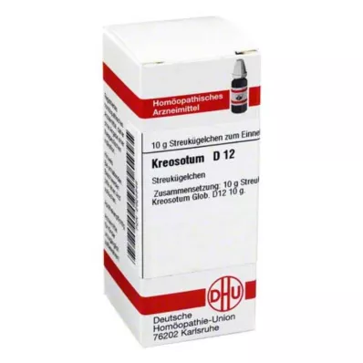KREOSOTUM D 12 kugler, 10 g