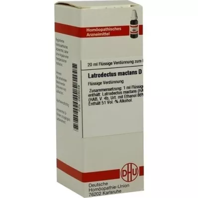 LATRODECTUS mactans D 12 fortynding, 20 ml