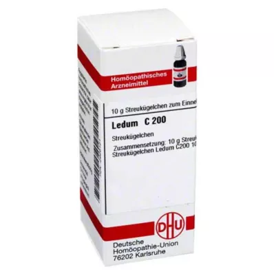LEDUM C 200 kugler, 10 g